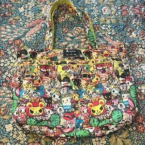 Ju-Ju-Be Tokidoki Súper Be Tote Bag with Colorful Kawaii Print